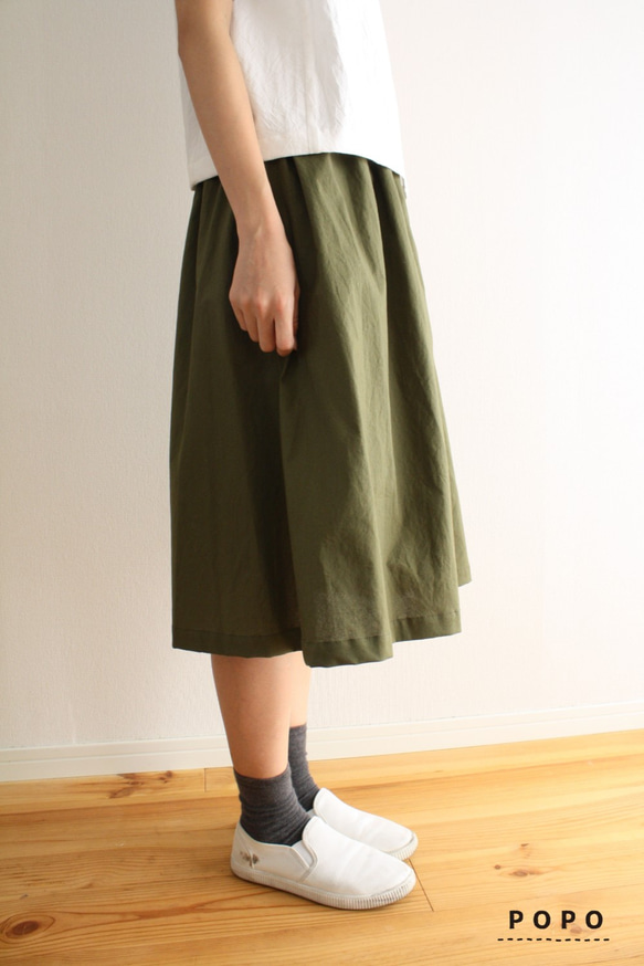 縮褶裙棉 第4張的照片