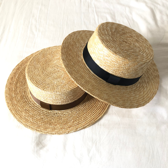 船帽 簡單 <2 種顏色> 僅剩餘棕色 第2張的照片