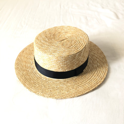 船帽 簡單 <2 種顏色> 僅剩餘棕色 第4張的照片