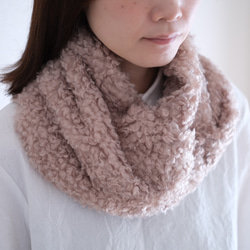 Mokomoko Snood &lt;3 種顏色&gt; 僅限棕色 第1張的照片