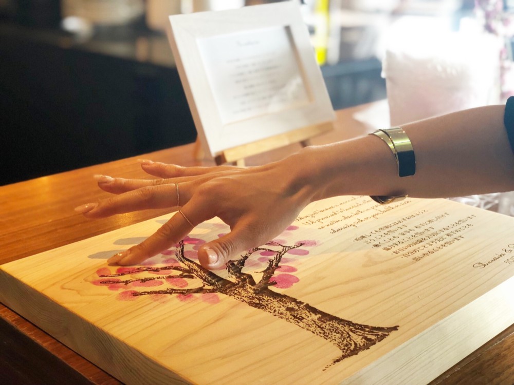 天然木の結婚証明書｜（ウェディングツリー）送料無料
