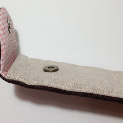 苺と小鳥の刺繍ペンケース 9枚目の画像