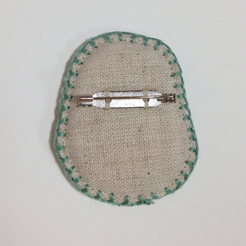 ホタルブクロの刺繍ブローチ ブローチ 早川靖子 通販 3309875｜Creema