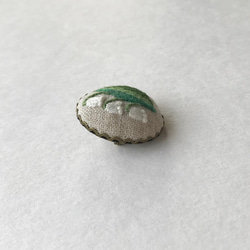 スズランの刺繍ブローチ 4枚目の画像