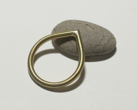 drop ring (brass) 第1張的照片