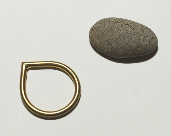 drop ring (brass) 第3張的照片