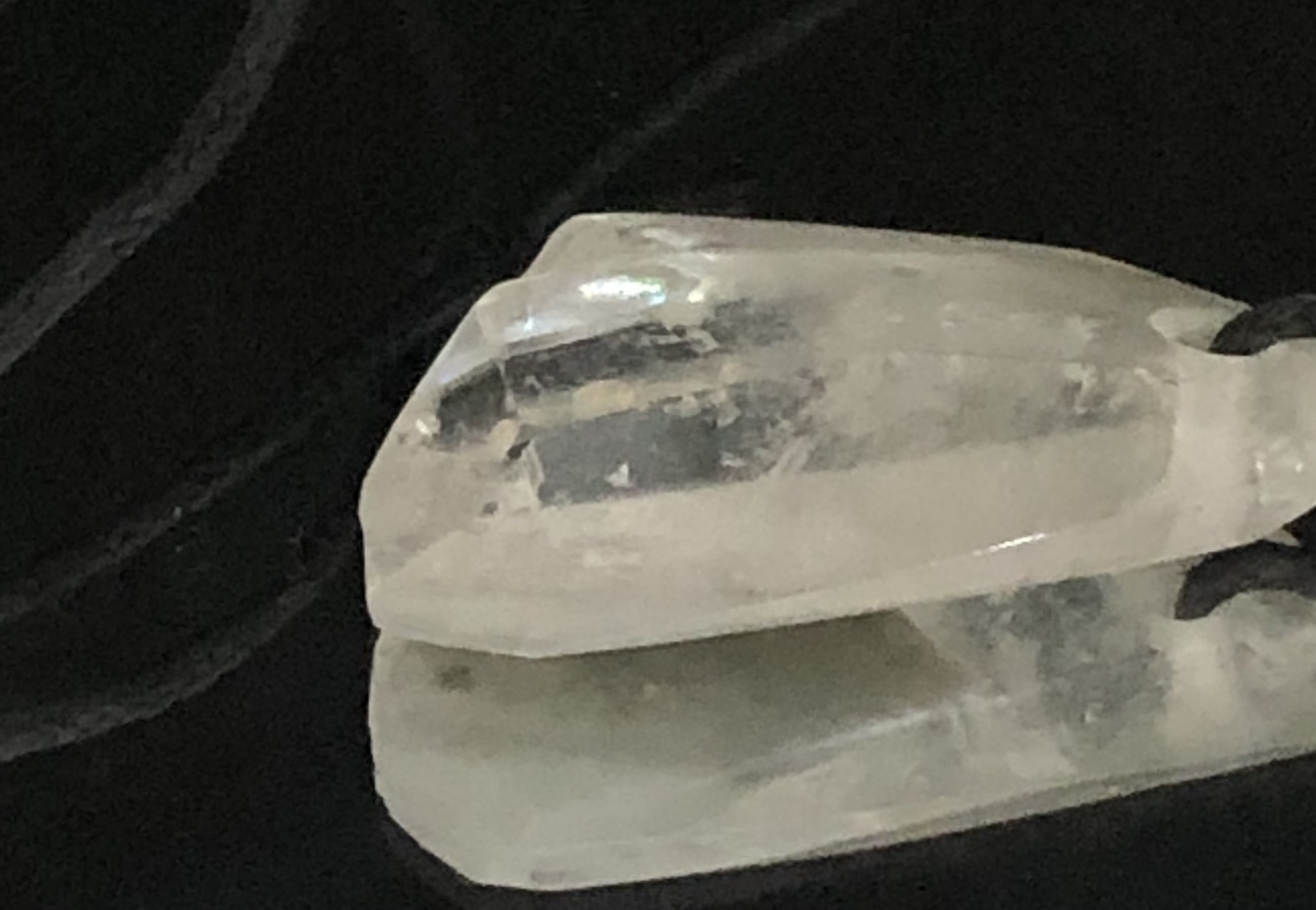 国産虹入りガーデン幽霊水晶 13,860円