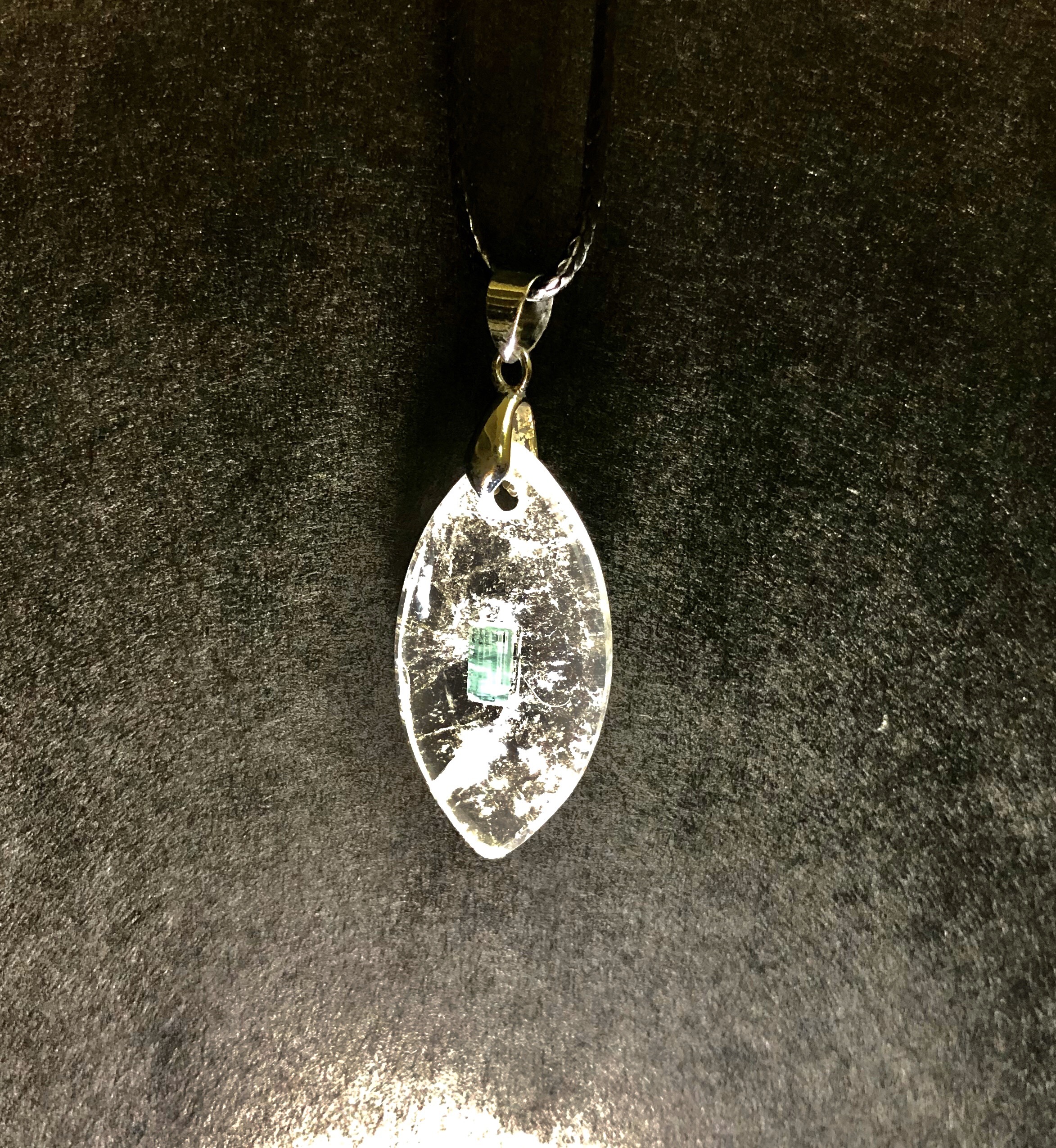 大人気作品シリーズ　国産天然水晶とトルマリンのパワーブレット