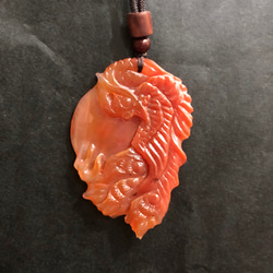 2025.10.2観音様六字真言 新潟様上質碧玉 ネックレス