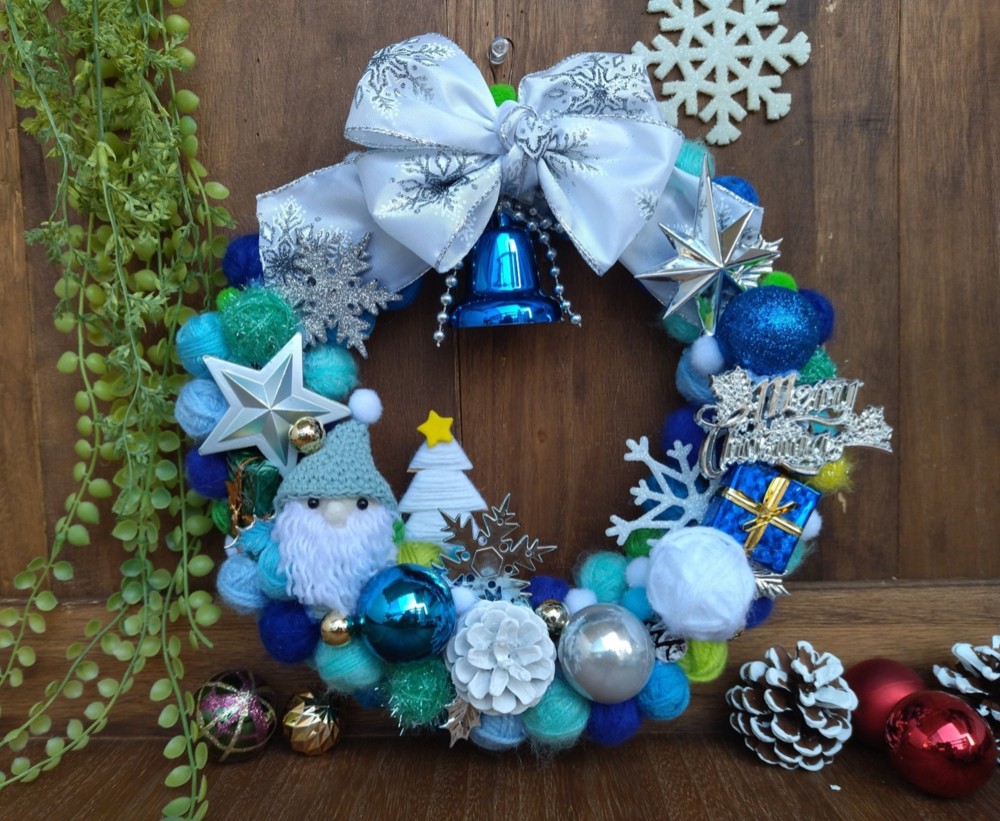 3.クリスマスリース 3.クリスマスリース