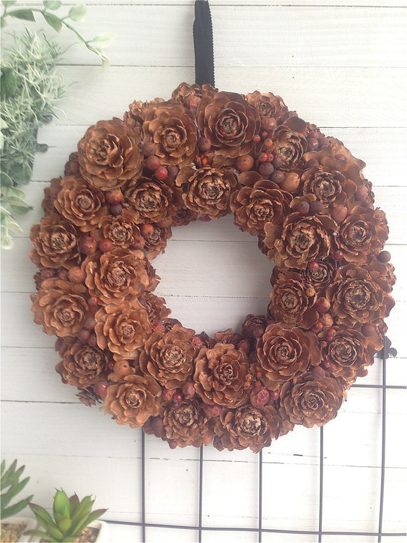 シダーローズ　リース シダーローズリース - ねこ助 | minne byGMOペパボ 国内最大級の