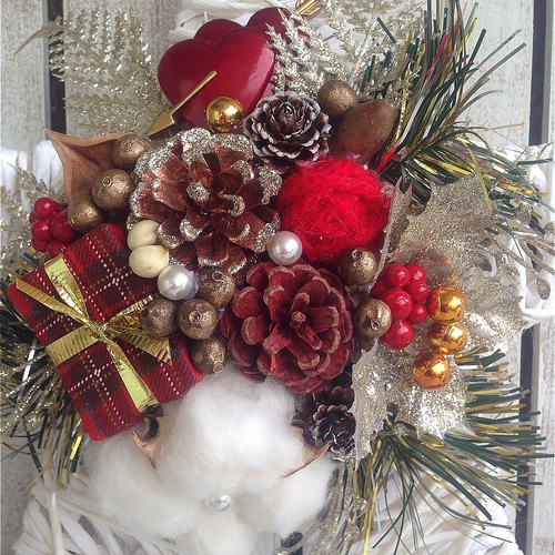 クリスマス 星型リースC リース miyu60 通販 6399206｜Creema(クリーマ