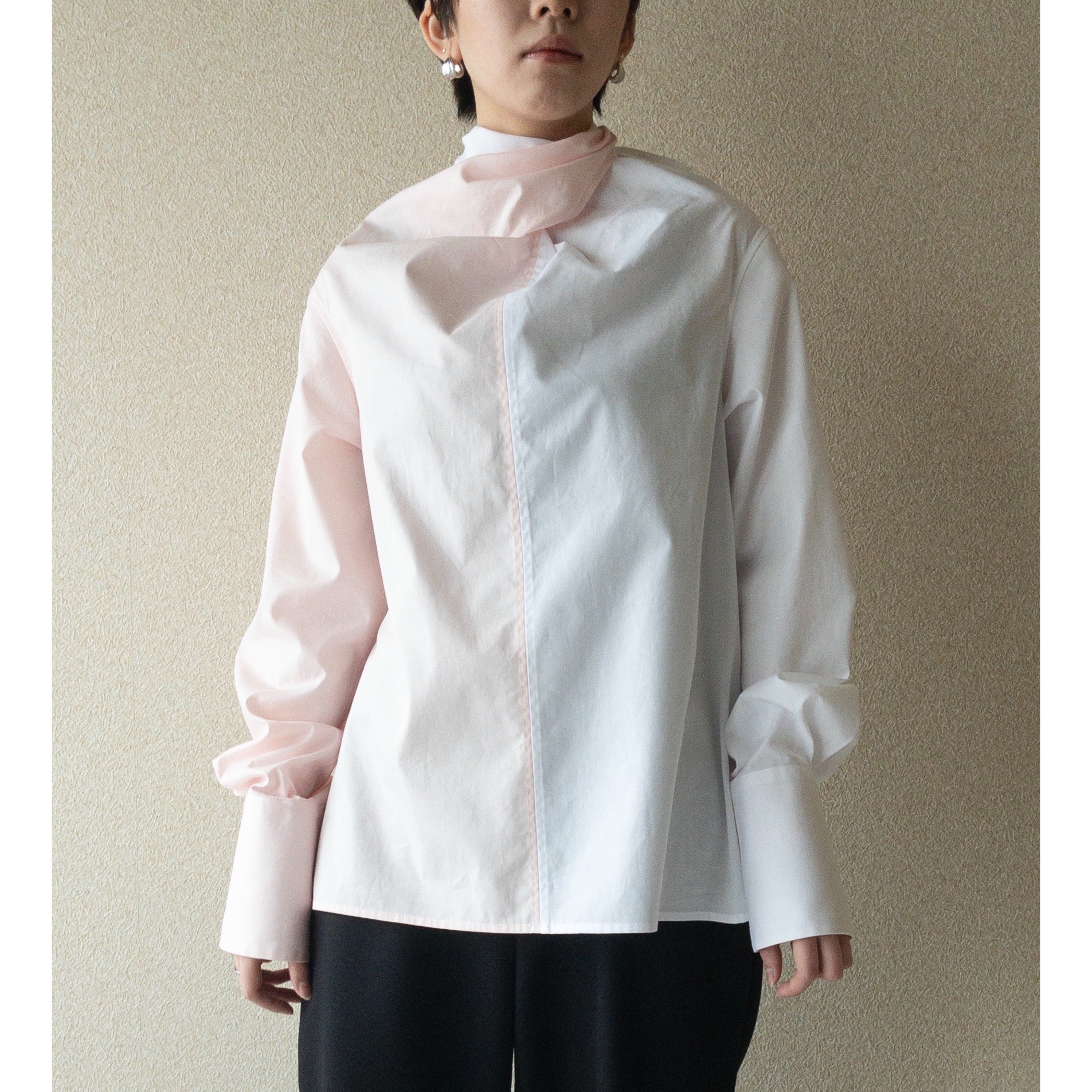 ハーフカラーシャツ(受注生産)