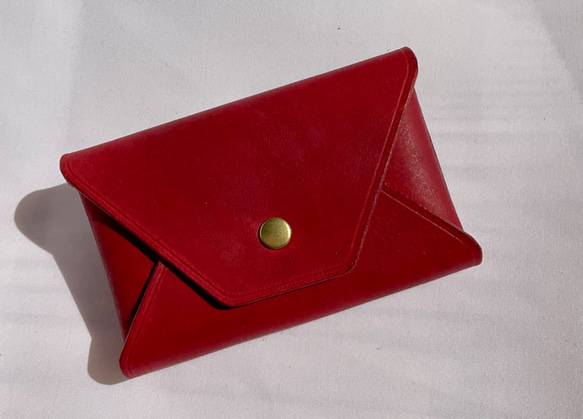 Envelope Card Case / 　Sabbia_RED 1枚目の画像