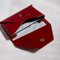 Envelope Card Case / 　Sabbia_RED 2枚目の画像