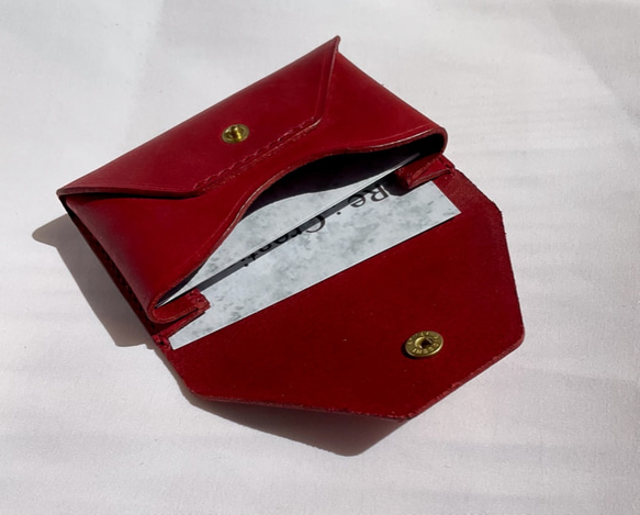 Envelope Card Case / 　Sabbia_RED 2枚目の画像