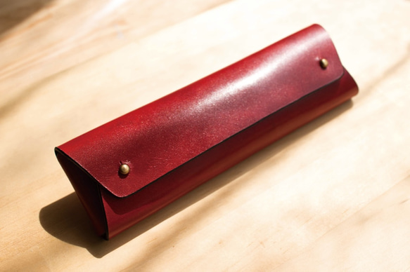 Wrapping Pen Case / RED_Rugato 4枚目の画像