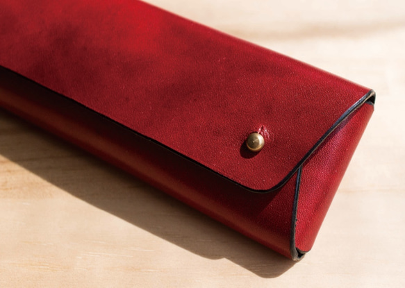 Wrapping Pen Case / RED_Rugato 1枚目の画像