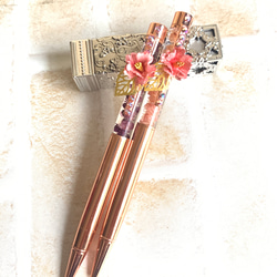 桜のハーバリウムボールペン 1枚目の画像