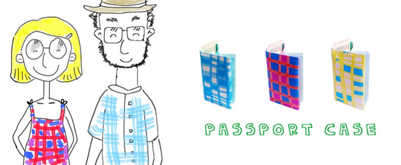 秋に海外に行きます。パスポートカバー 2枚目の画像