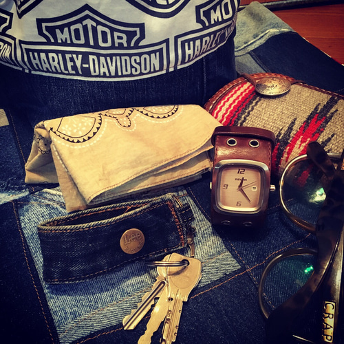 デニムリメイクキーチャーム キーホルダー ストラップ lee キーリング