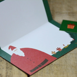 ミニグリーティングカード＆ラッピングシール［Happy Christmas］ 2枚目の画像