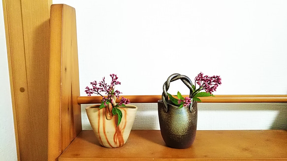 備前焼、花瓶こ