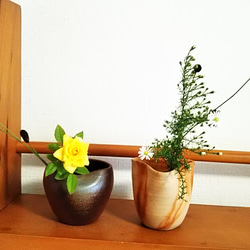 秋の福袋』備前焼花器 2個セット② 一輪挿し・花瓶・花器 aco 通販