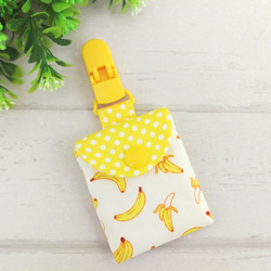 フルーツパーティー - 小さなバナナ。ピンフーバッグ/フーバッグ 1枚目の画像