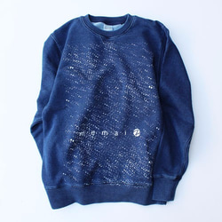 Memai indigo sweat 2枚目の画像