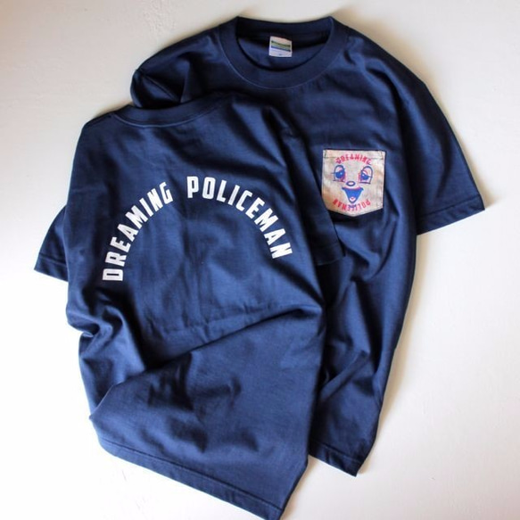 Dreaming Policeman pocket tee 2枚目の画像