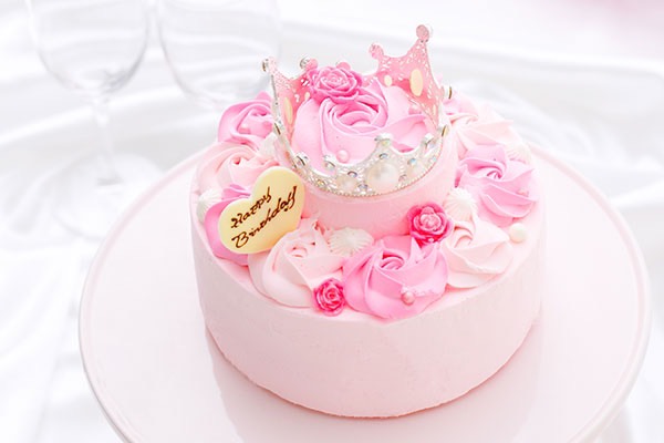 【送料無料】【最高級！高千穂産純生クリーム使用】ミニ2段ケーキ　5号