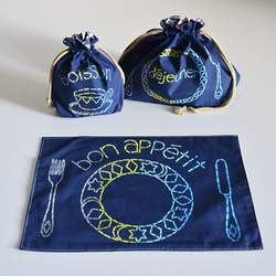 ハンドメイド　給食袋　コップ袋　ランチマット　入園入学セット 給食セットの人気通販 | minne byGMOペパボ 国内最大級の