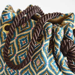 残り1点‼︎SAFECOフランス製 ハイクラスジャガード織 マリンバッグ 3枚目の画像