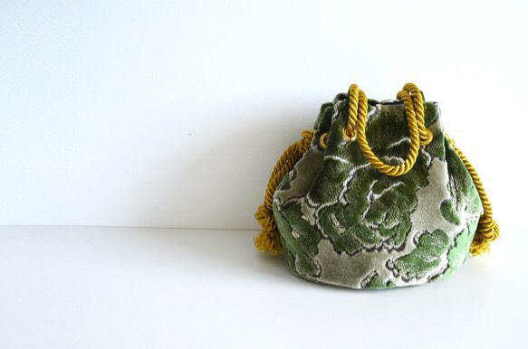 Versailles Marine Bag Green ～承載著巴黎的回憶～適合成年儀式、日裝、畢業典禮 第1張的照片