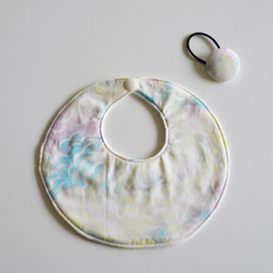 特集掲載＊キラキラ雲と流れ星のスタイ♡名入れ・お名前刺繍♡出産祝い