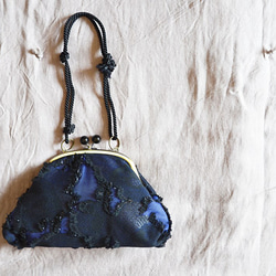 ミナペルホネン がま口 バンブーバッグ 着物バッグ 浴衣バッグ