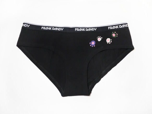 一点物FRANK DANDY×PEDコラボアート レディース用ボクサーパンツ　象 2枚目の画像