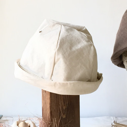 LINEN ROPE HELMA HAT | OFFWHITE【L】 2枚目の画像