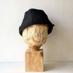 LINEN ROPE HELMA HAT | BLACK【M】 3枚目の画像