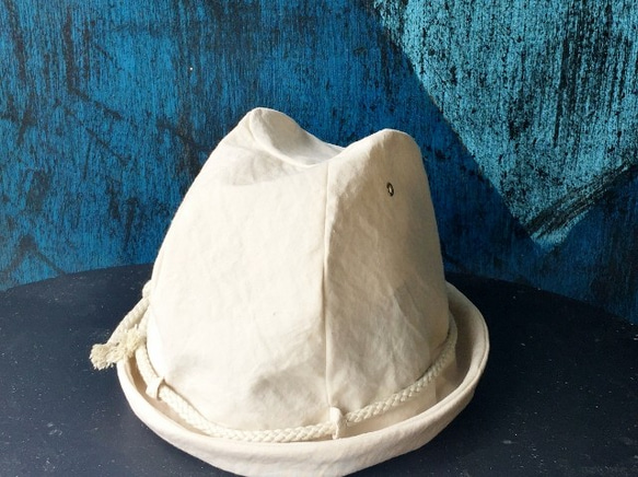 LINEN ROPE HELMA HAT 【M/L】 2枚目の画像