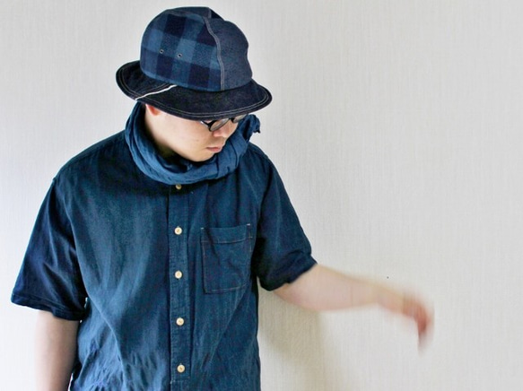 "onlyone"combi ABOA HAT | DENIM【M56~59】 2枚目の画像