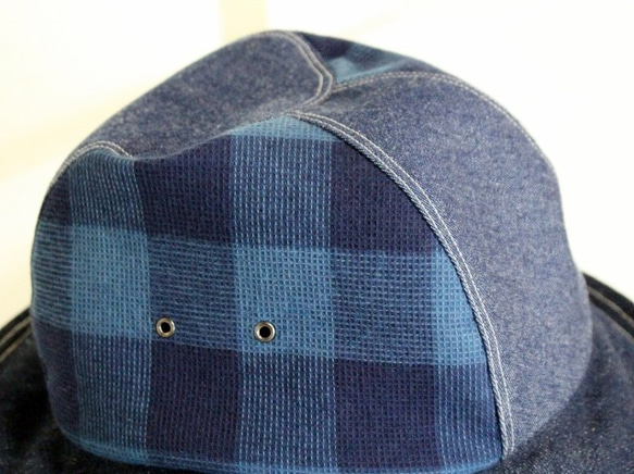 "onlyone"combi ABOA HAT | DENIM【M56~59】 4枚目の画像