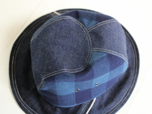 "onlyone"combi ABOA HAT | DENIM【M56~59】 7枚目の画像