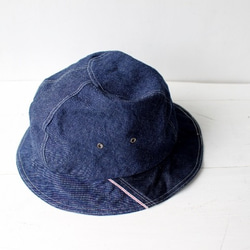 ”washed" ABOA HAT | 8oz×12oz KOJIMADENIM 58cm ONE SIZE FIT 2枚目の画像