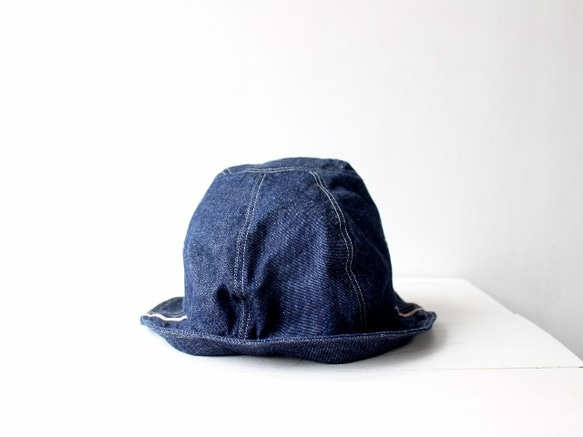 ”washed" ABOA HAT | 8oz×12oz KOJIMADENIM 58cm ONE SIZE FIT 3枚目の画像