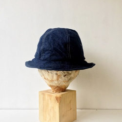 ”washed" ABOA HAT | 8oz×12oz KOJIMADENIM 58cm ONE SIZE FIT 4枚目の画像