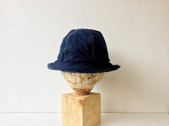 ”washed" ABOA HAT | 8oz×12oz KOJIMADENIM 58cm ONE SIZE FIT 4枚目の画像