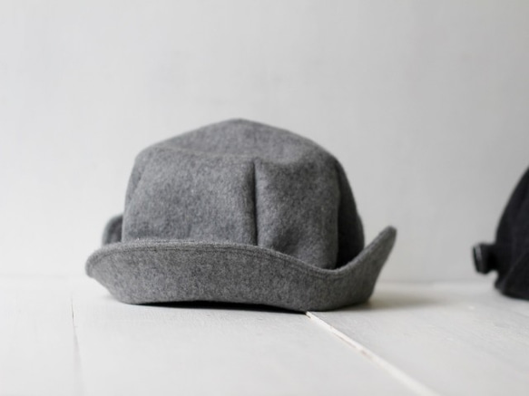 DEERCAP | WOOLBEAVER SILVERGRAY【M】 2枚目の画像