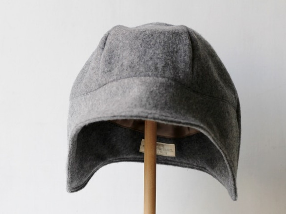 DEERCAP | WOOLBEAVER SILVERGRAY【M】 3枚目の画像